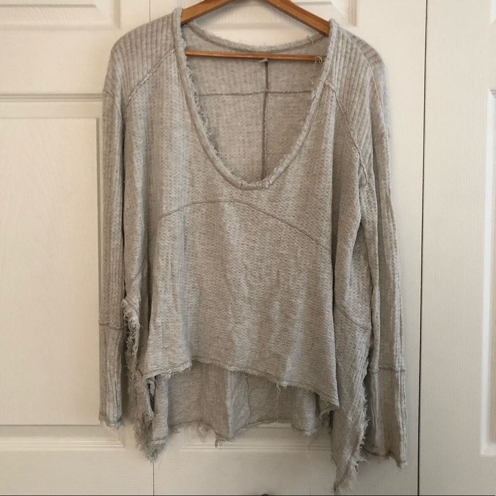 Free People Distressed Thermal